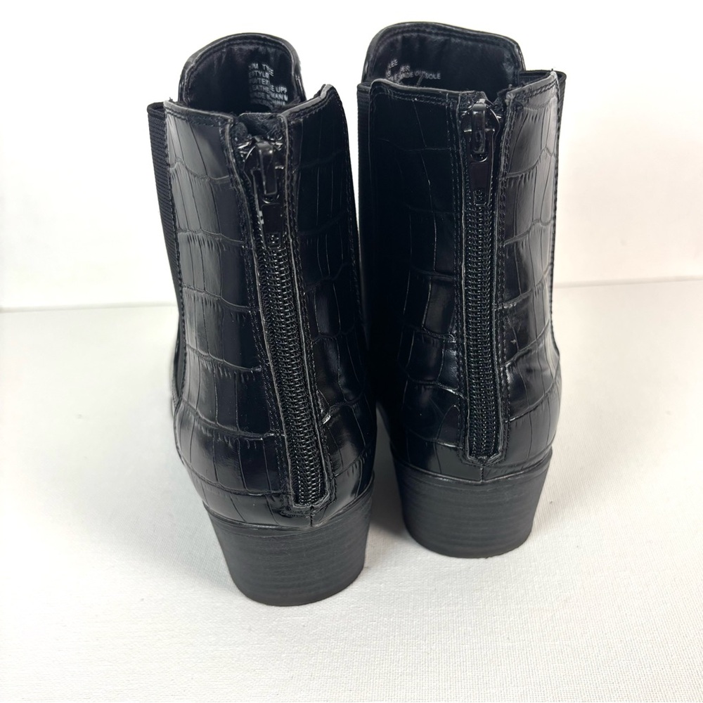 Esprit Black "Tylee" Rear Zip Boots View 4